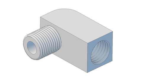 Adaptor Elbow, 8Mx8F