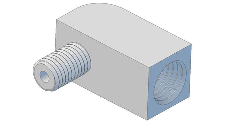 Adaptor Elbow, 6Mx8F