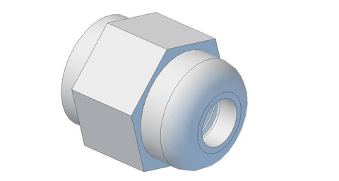 Adaptor, Female 8Fx4OD Tube